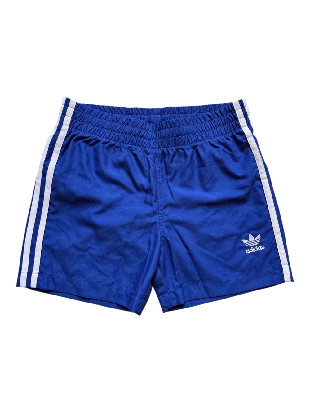 Adidas Boys Swim Trunks – 3-Stripes Blue – NWT – Size M (10-12 years)